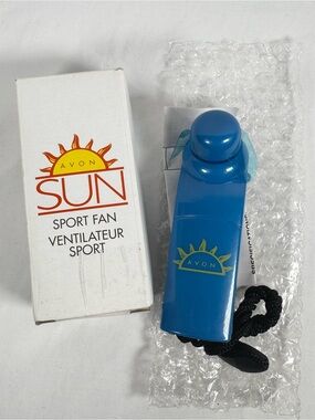 Vintage Avon Sun Sport Fan, Portable Handheld Mini Fan